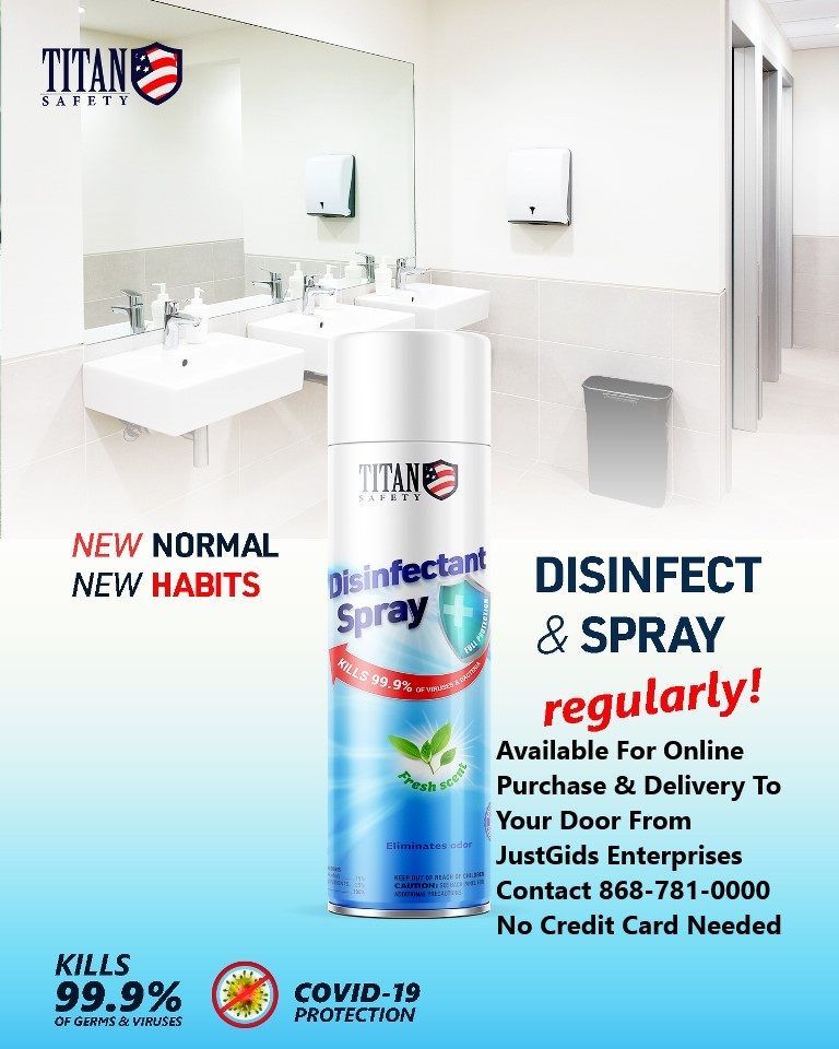 TITAN Disinfectant Spray - 500 ml/17 Oz