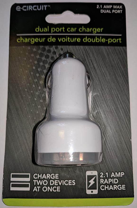 e-Circuit Dual Port Car Charger